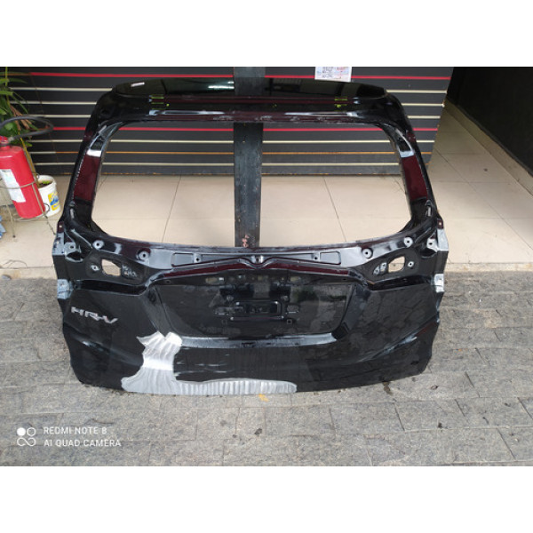 Tampa Porta Mala Traseiro Honda Hrv 2016 A 2021 Preto