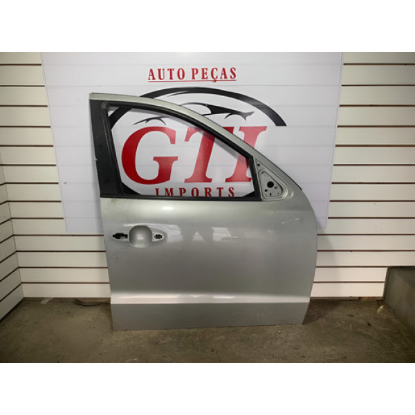 Porta Dianteira Direita Hyundai Sta.fé 08 09 10 11 12* Direito Prateado Dianteira