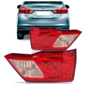 Lanterna Tampa Traseira Direita Honda City 2015 16 17  - Direito - Vermelho