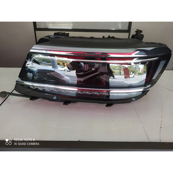 Farol Esquerdo Tiguan R-line 2019 2020 2021 2022 Esquerdo/motorista