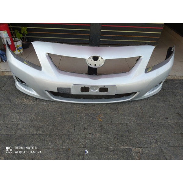 Parachoque Dianteiro Toyota Corolla 2009 A 2011 Prata