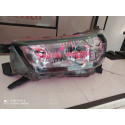 Farol Esquerdo Hilux Mascara Negra 2016 A 2020 Esquerdo/motorista