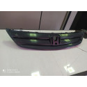 Grade Parachoque Dianteiro Honda Civic 2001 A 2004 Lx Preto Fosco