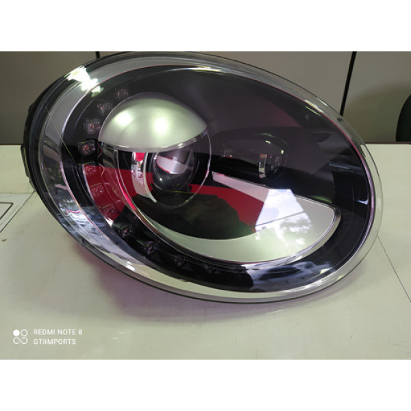 Farol Direito Fusca Led Xenon 2013 A 2016 Direito