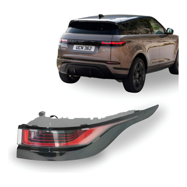 Lanterna Traseira Direira Land Rover Evoque 20202023 Direito Vermelho