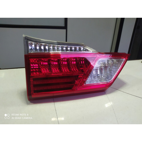 Lanterna Tampa Traseira Esquerda City 2018 A 2021 Esquerdo/motorista Vermelho