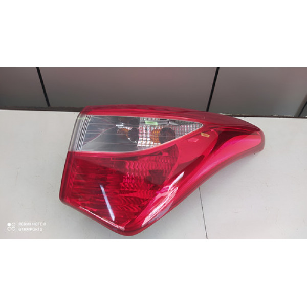 Lanterna Traseira Direita Hb20 Hatch 2013/2019 Direito Vermelho