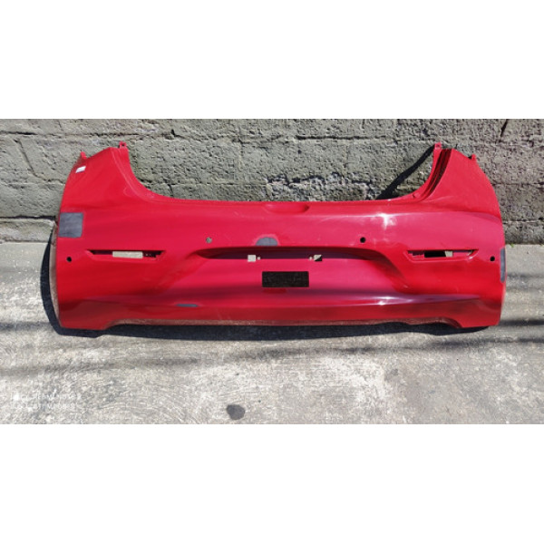 Parachoque Traseiro Hb20 Hatch Com Furo Sensor 2012 A 2015 