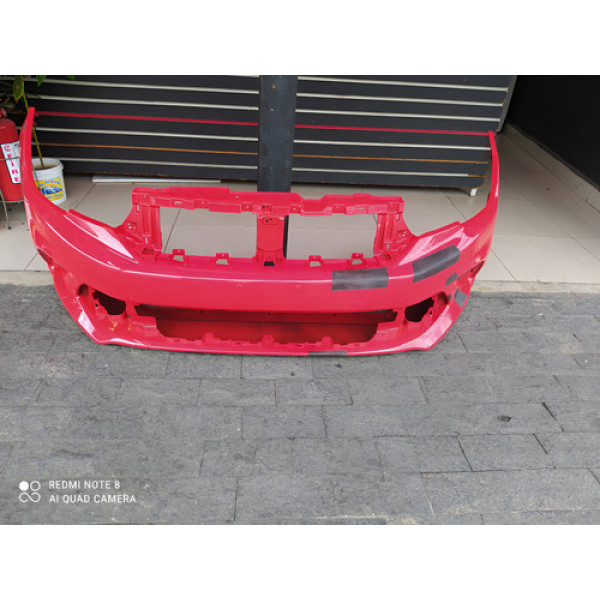 Parachoque Dianteiro Fiat Argo Trekking 2018 A 2022 Vermelho