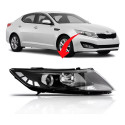 Farol Direito Kia Optima 2012 2013 2014 2015 Usado Original Direito