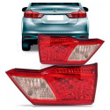 Lanterna Tampa Traseira Direita Honda City 2015 16 17  - Direito - Vermelho