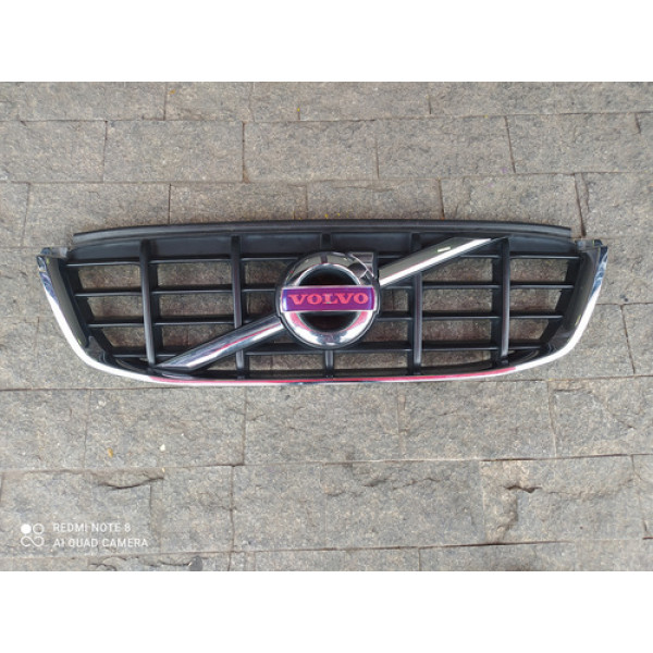 Grade Parachoque Dianteiro Volvo Xc60 2009 2010 A 2013 Preto Fosco