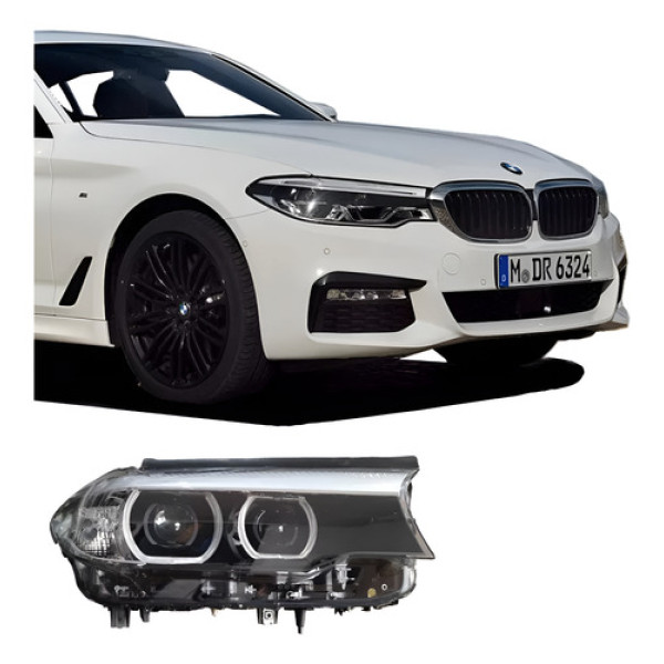 Farol Direito Bmw 530 M-sport 2019 Usado Original# Direito