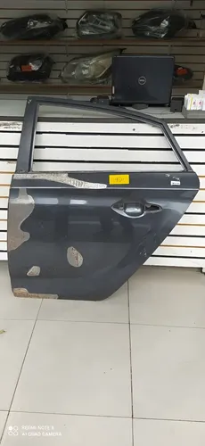 Porta Traseira Esquerda Hb20 Sedan 2013 A 2019 Esquerdo Cinza-escuro