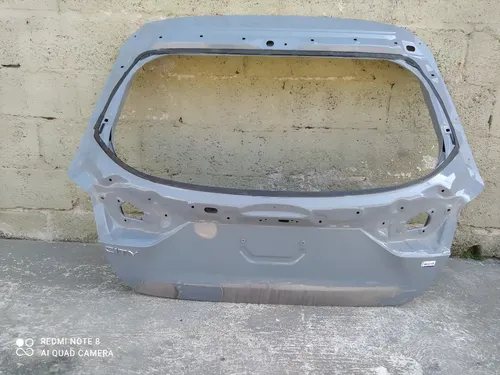 Tampa Porta Mala Traseiro Honda City Hatch 2022 2023 Cinza-escuro
